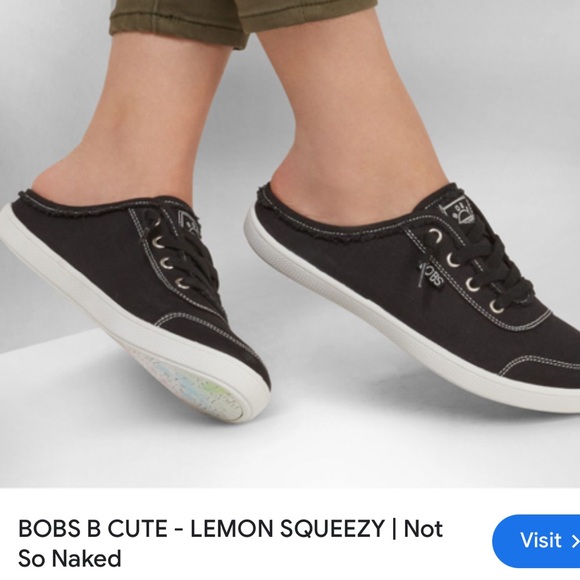 Skechers BOBS B Cute 'Lemon Squeezy' Mule Sneakers - Size 8 nwt - Picture 10 of 10